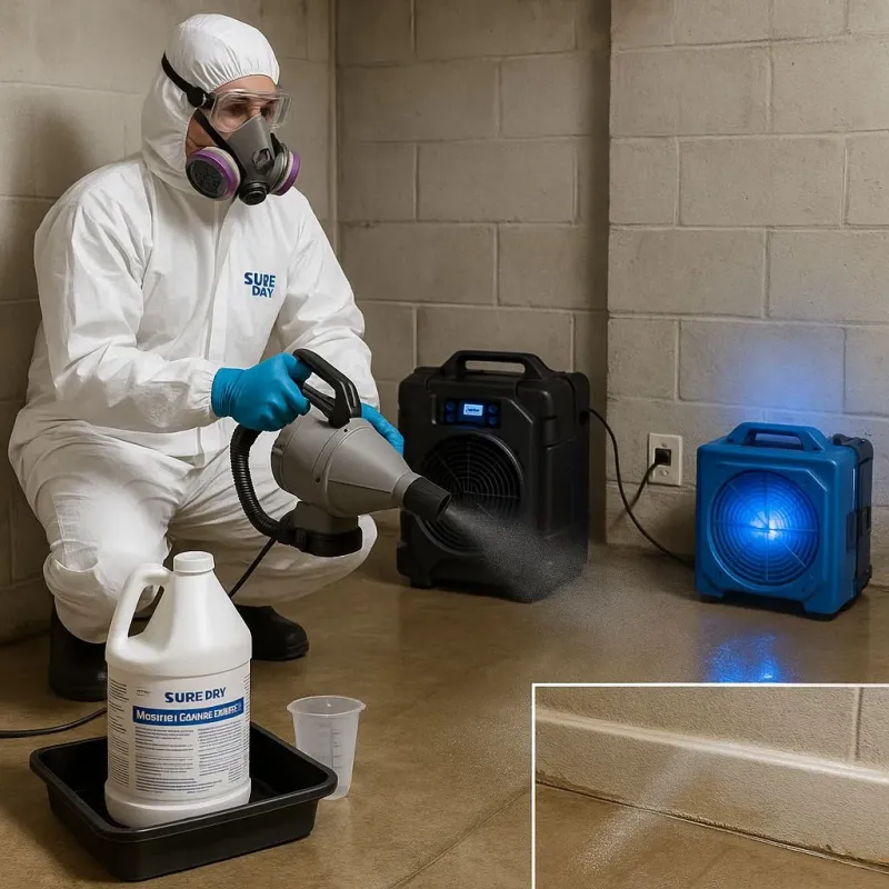 Sanitization and Odor Removal process in Somerset, PA